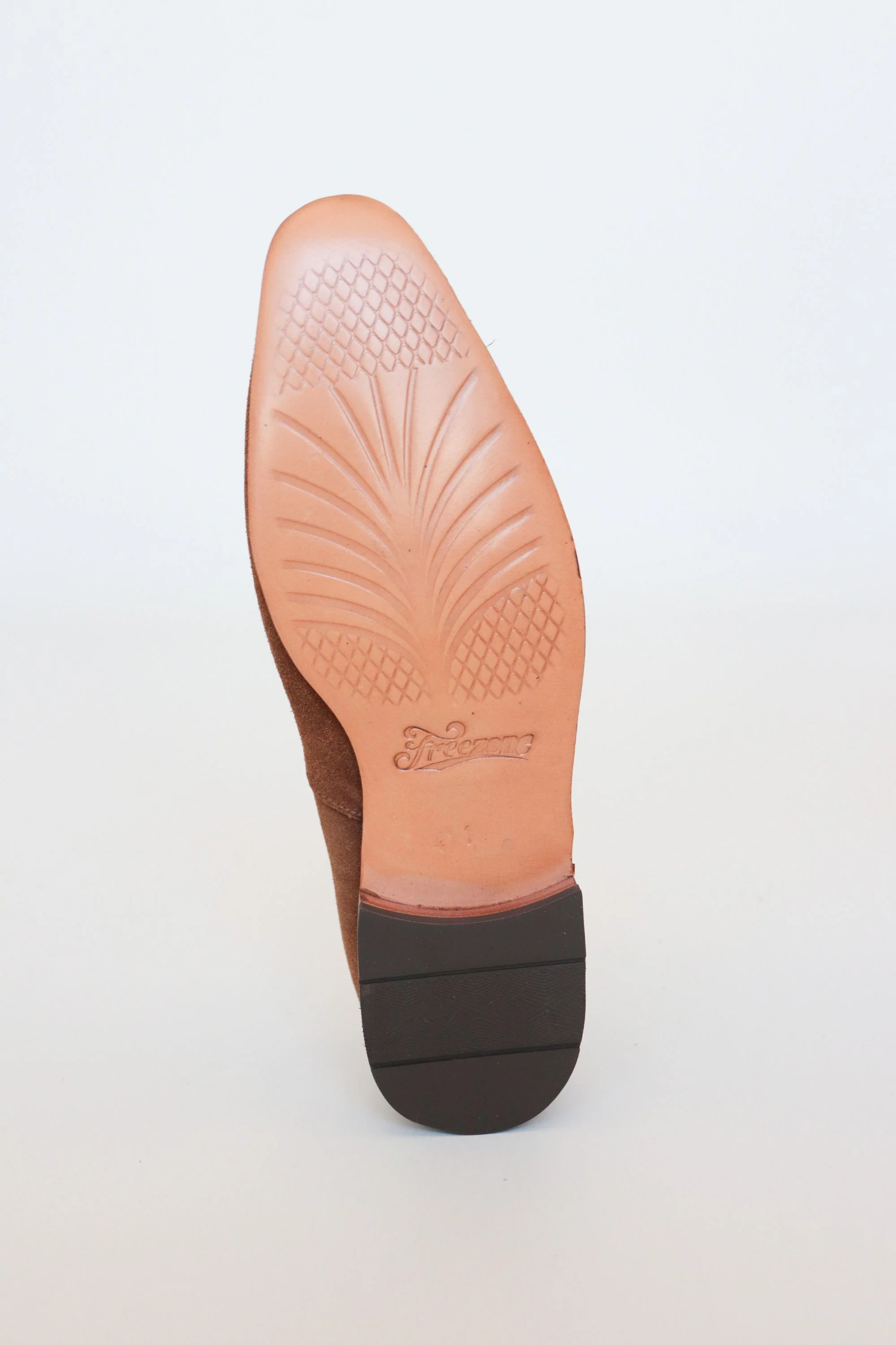 SLIPPERS BASILIO EN CUERO CARNAZA CAMEL PARA HOMBRE  / REF: LUZ 1707 - Image 6
