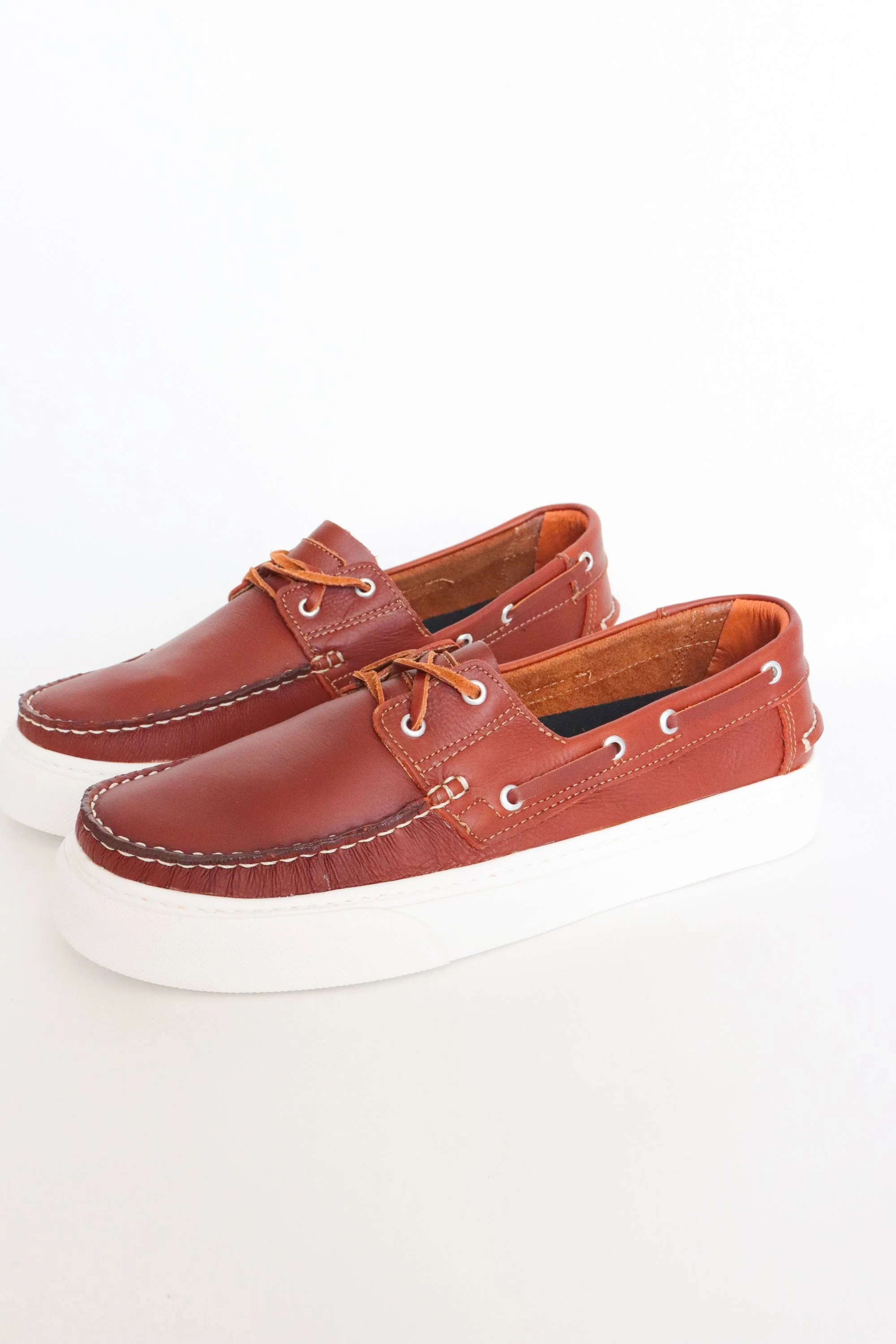 ZAPATO APACHE FEDERICO II DE CUERO MIEL PARA HOMBRE / REF: 02 - Image 5
